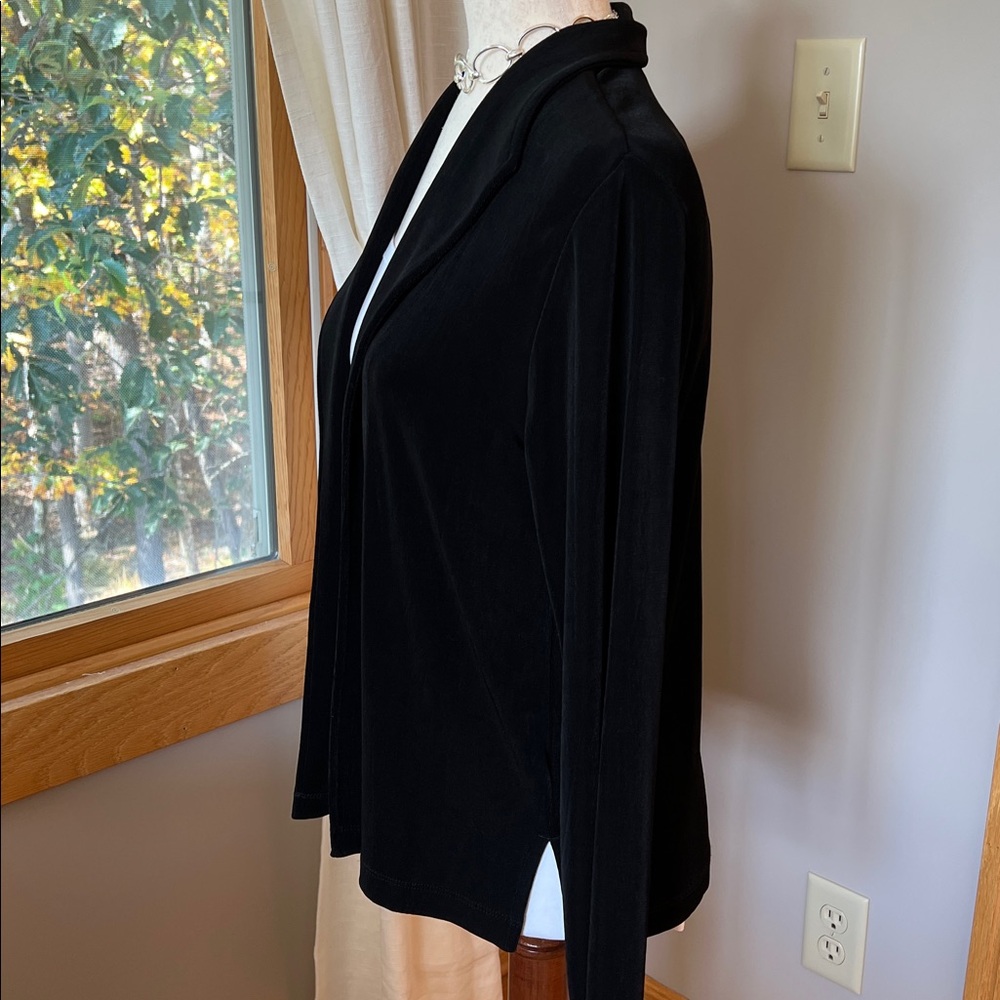 Like New Chico's Black Travelers Blazer - Picture 5 of 6
